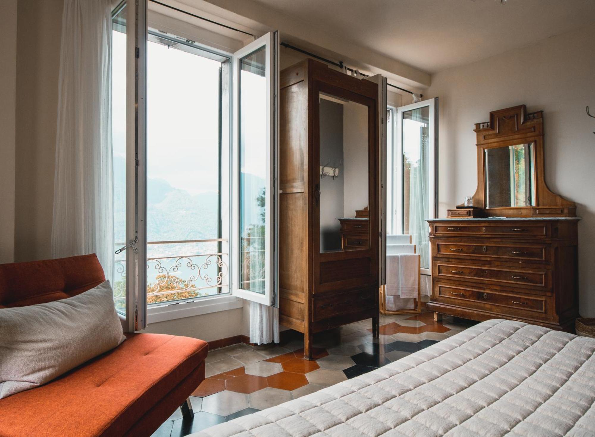 B&B Villa Le Ortensie Faggeto Lario エクステリア 写真